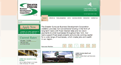 Desktop Screenshot of gsbdc.com